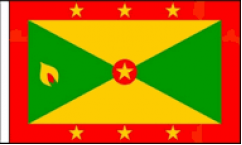 Grenada Table Flags